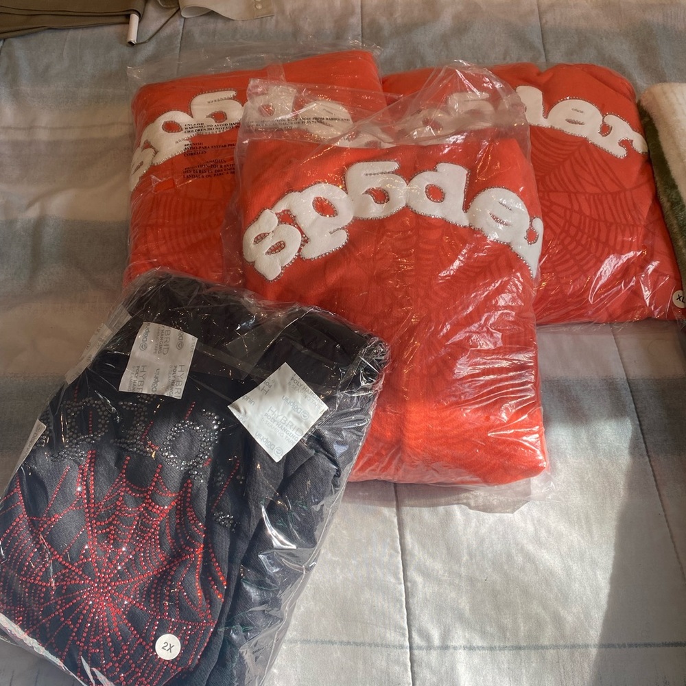 NEW sp5der hoodies!